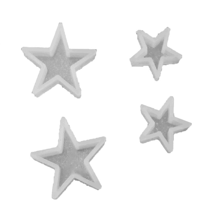 Star Shaped Resin Jewelry Molds and Hairpin Accessories