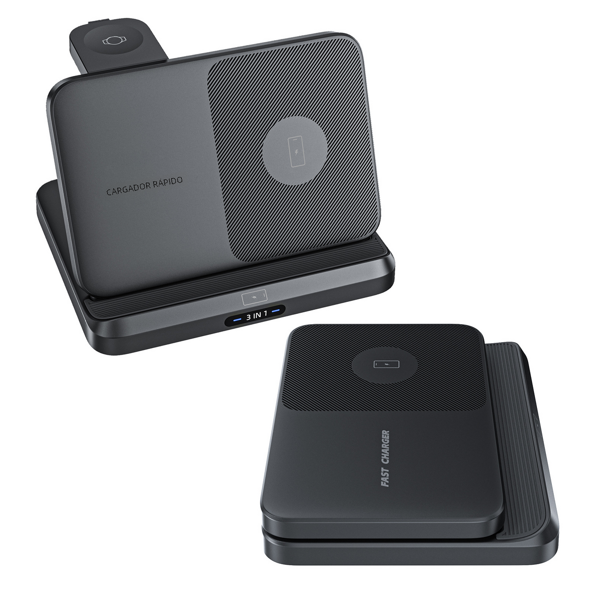 W82S Foldable 3-in-1 Wireless Charger for Samsung FOLD
