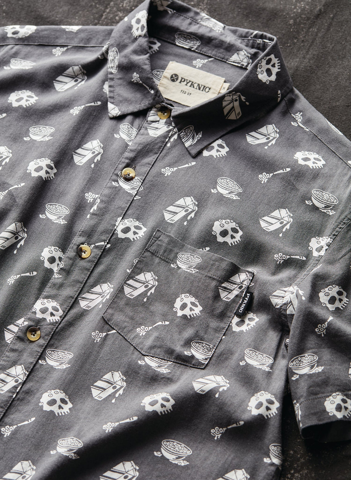 Cereal Killer Button-Up