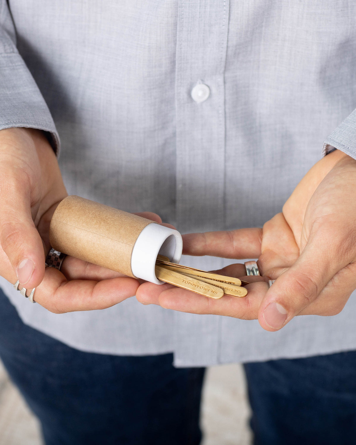 Ash Wood Collar Stays: Naturally Stylish & Eco-Friendly