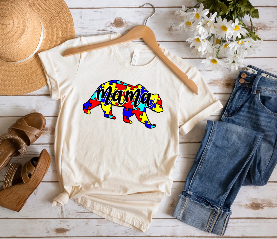Autism - MAMA Bear - Puzzle