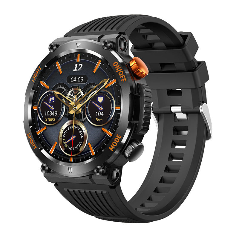 HT17 Smartwatch with Bluetooth, Heart Rate & Blood Pressure Monitor