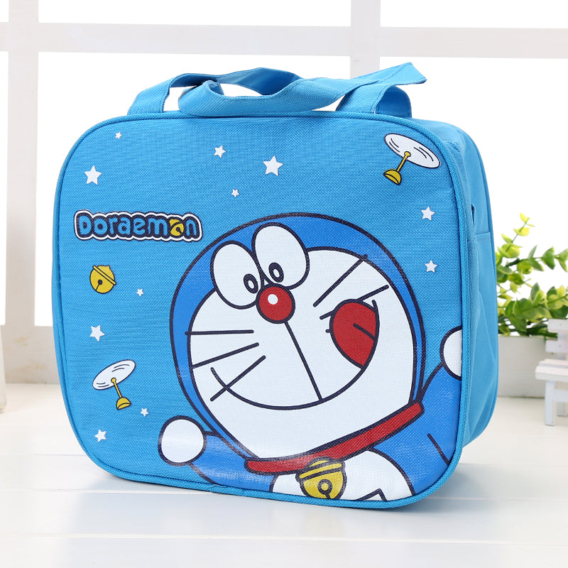 Doraemon Cartoon Insulated Lunch Bag for Students