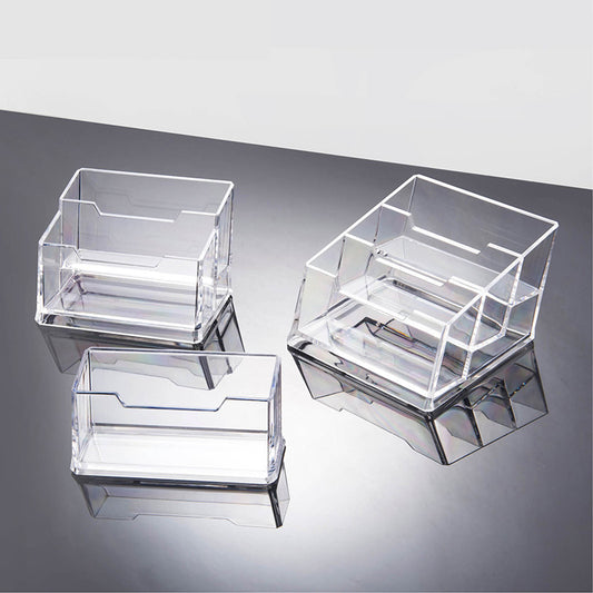Acrylic Business Card Holder with Creative Design