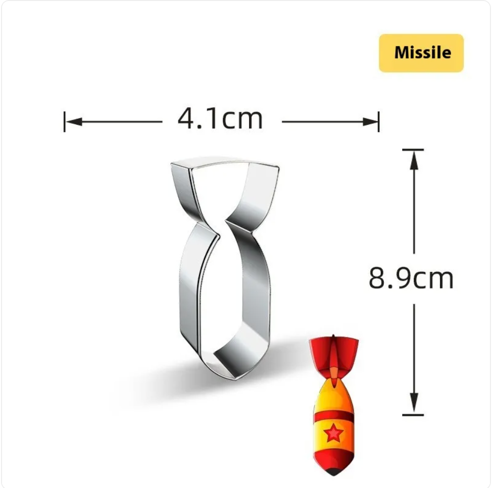 Military Shaped Cookie Cutter