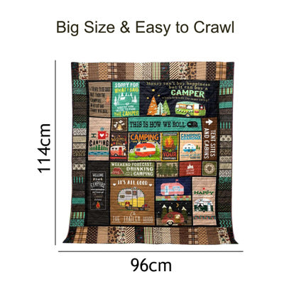 Camping Blanket and Tent Ground Mat for Picnics