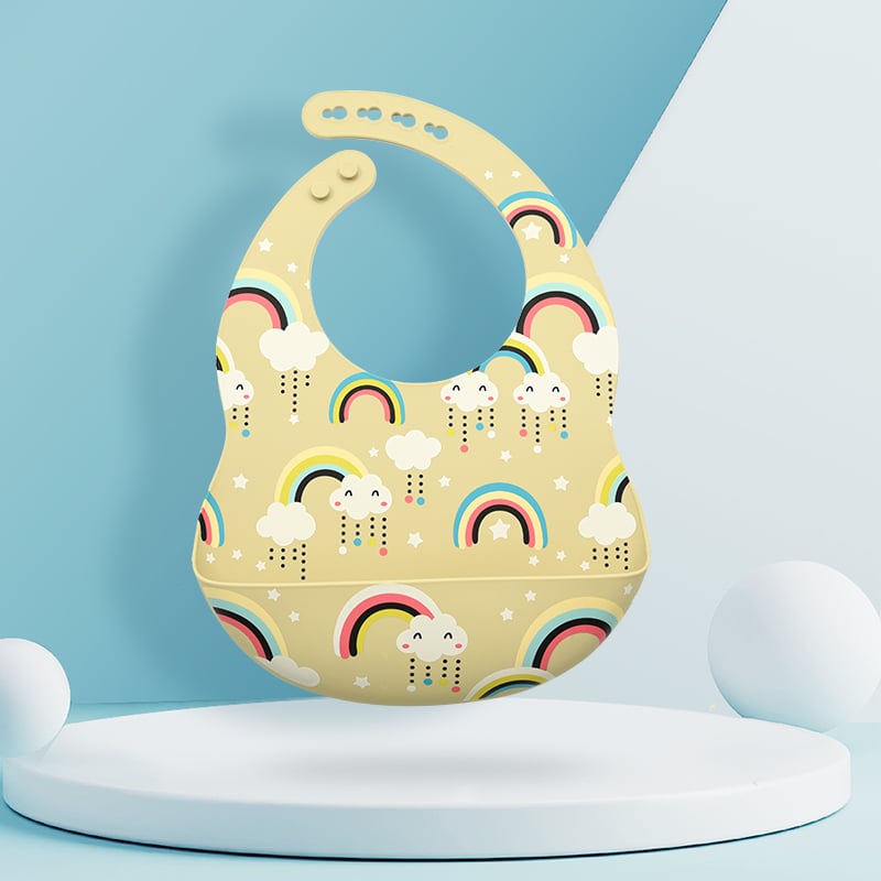 Silicone Baby Feeding Bib