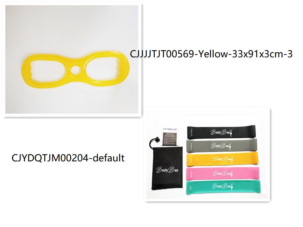 Stretch Resistance Bands for Body Shaping and Toning