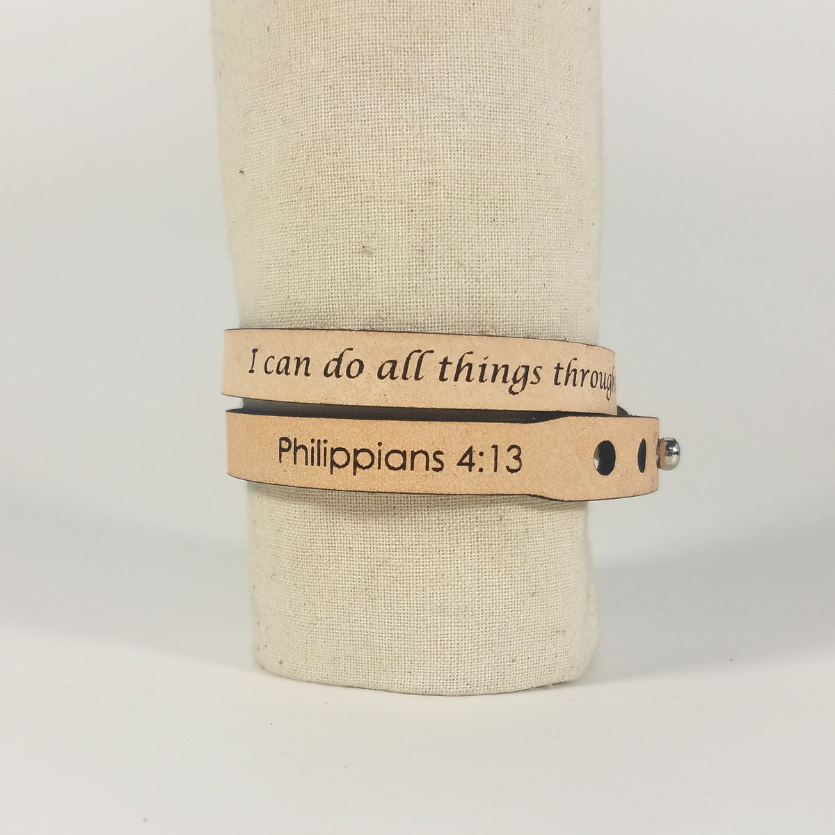 Custom Quote Wrap Bracelet