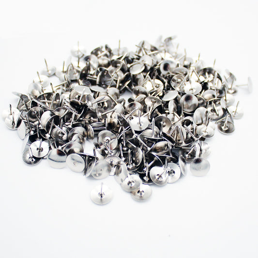 400-Piece Metal Push Pins in Gold and Silver