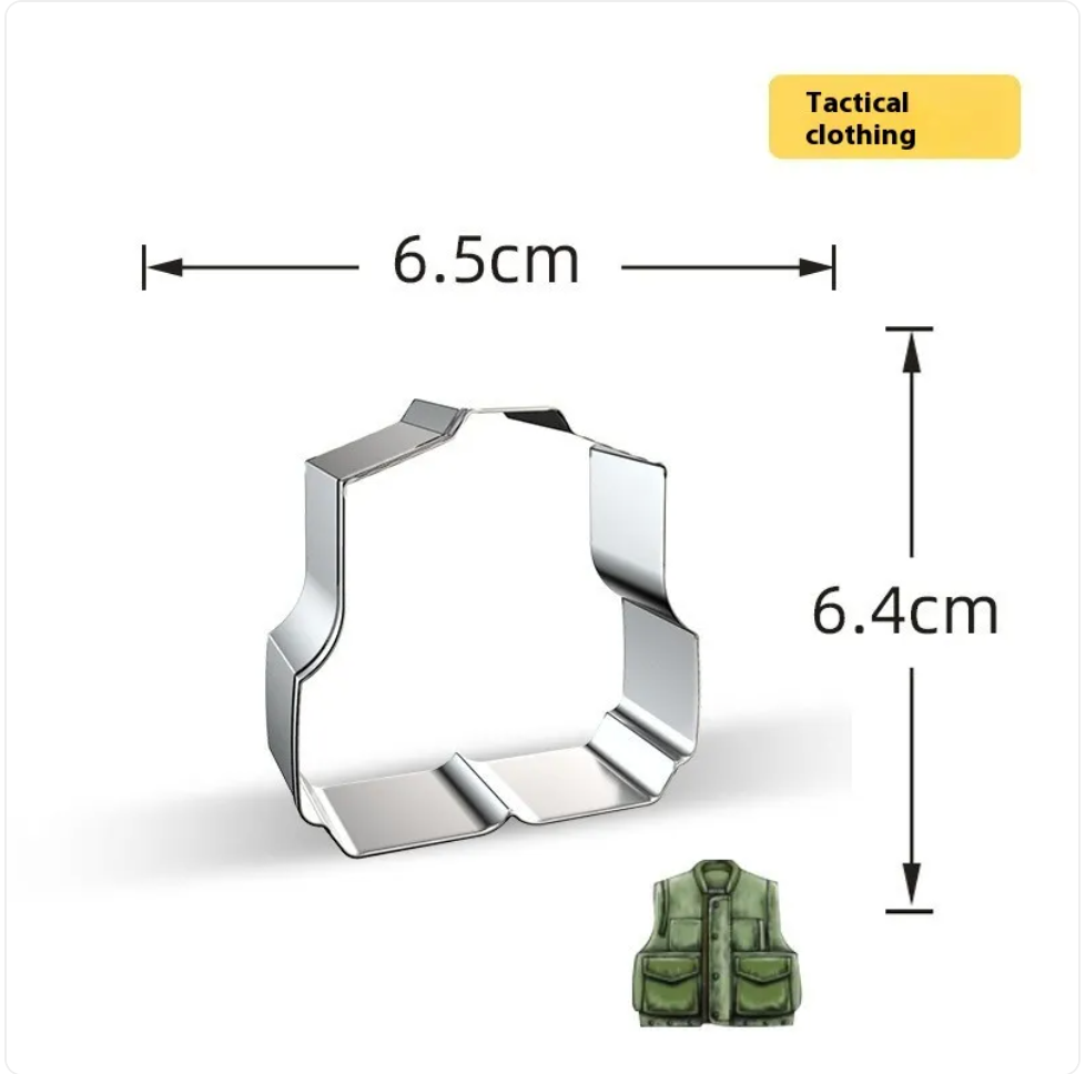 Military Shaped Cookie Cutter