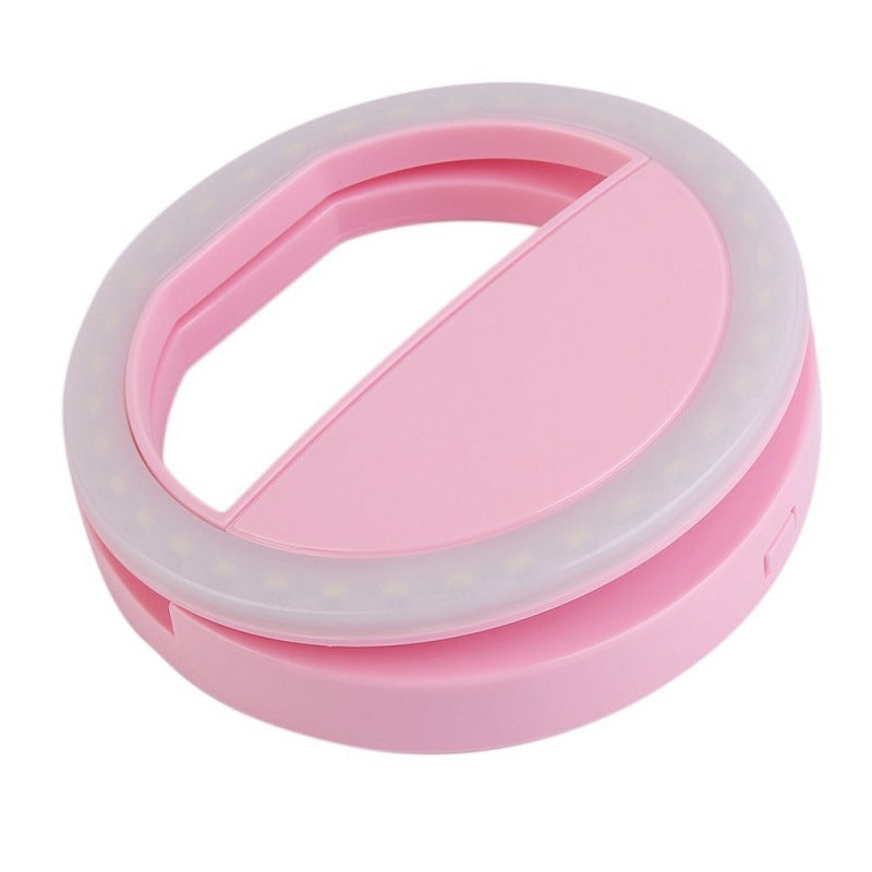 RK12 Portable LED Ring Light for Mobile Selfies