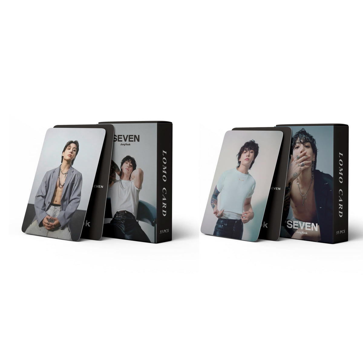 JungKook SEVEN Album Lomo Card Collection (55 Cards)
