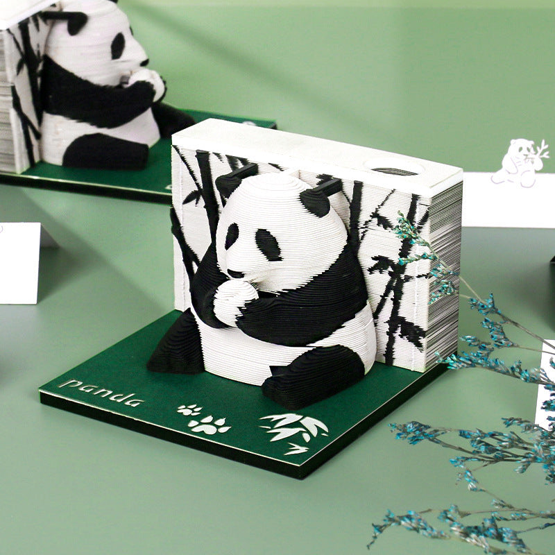2024 3D Paper Carved Calendar - Romantic Pink Treehouse
