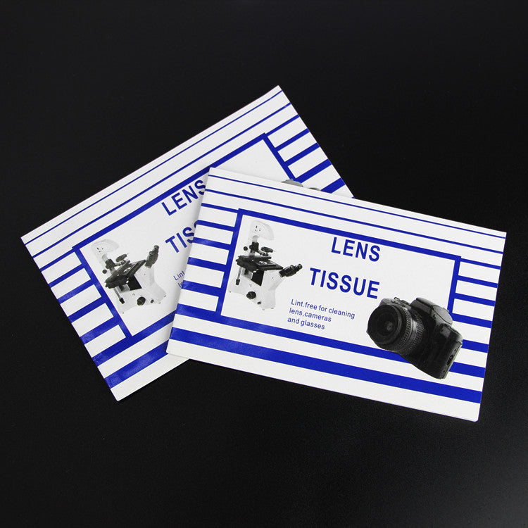 High-Quality Lens Cleaning Paper 10x15cm (50 Sheets)