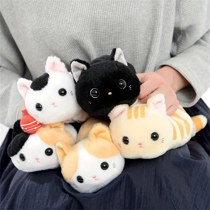 Nap Cat Plush Pencil Case for Small Storage (Office Use)