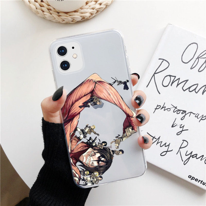 Titan Anime TPU Soft Case for iPhone 13 Pro Max