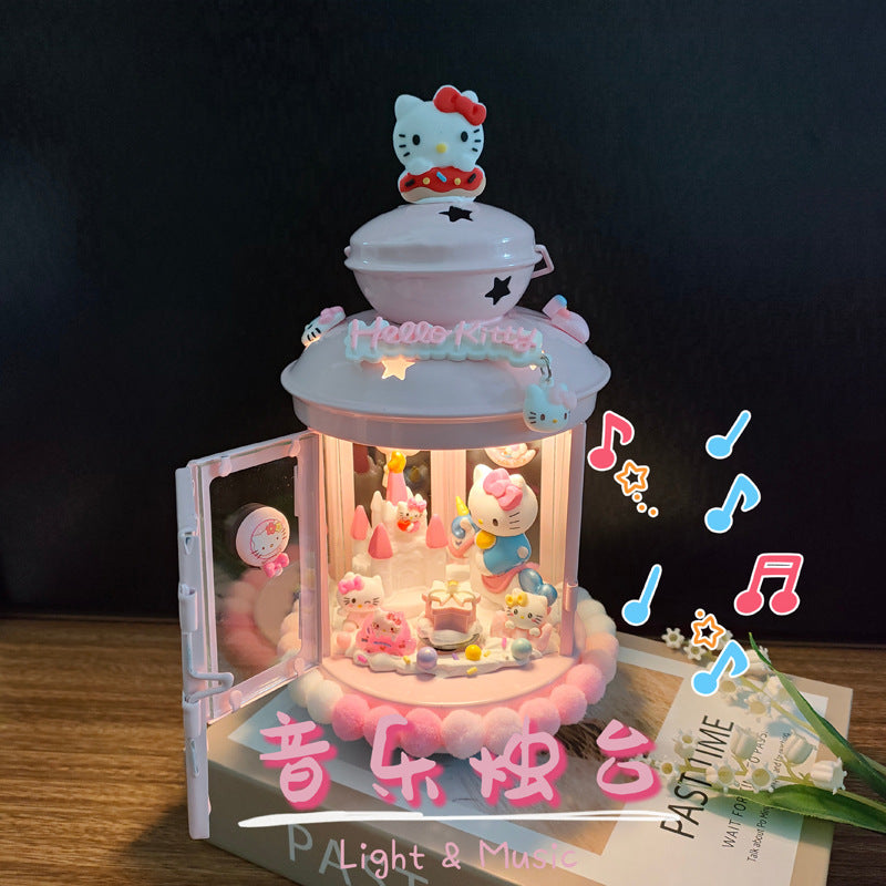 New Music Candle Holder DIY Craft Gift for Friends