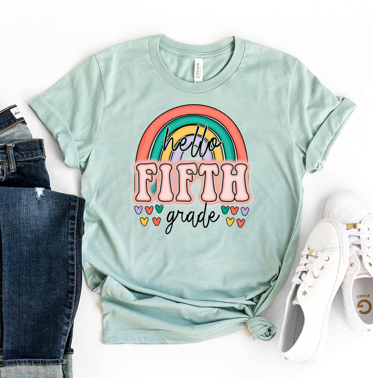 Hello Fifth Grade T-shirt