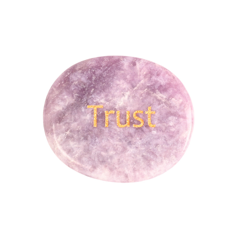 Wholesale Natural Crystal Oval Shaped Gemstone Slabs