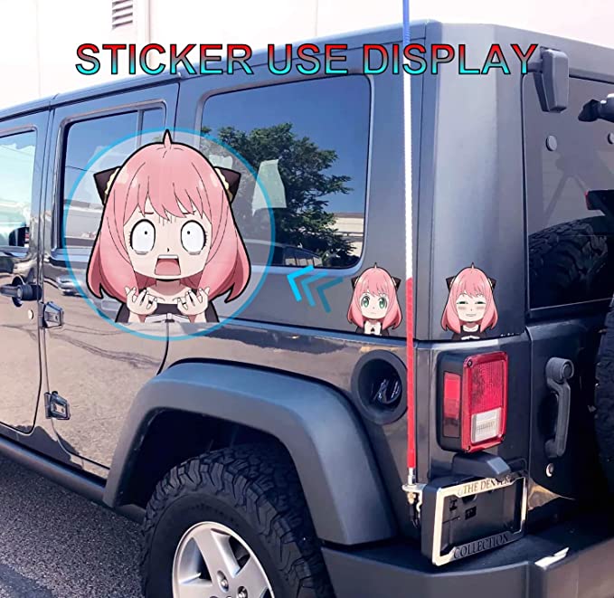 Gojo Jujutsu Kaisen Motion Sticker for Cars and Laptops