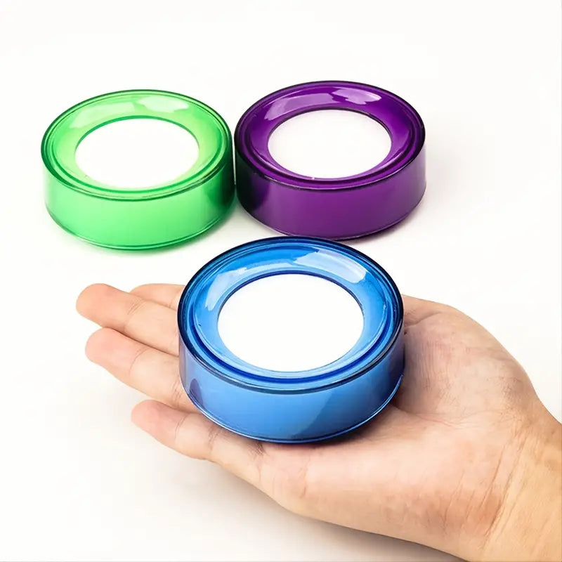 Round Wet Hand Device for Counting Money and Cash Register