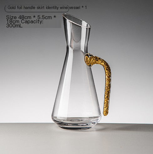 Gold Crystal Cup / Wine Decanter (One)