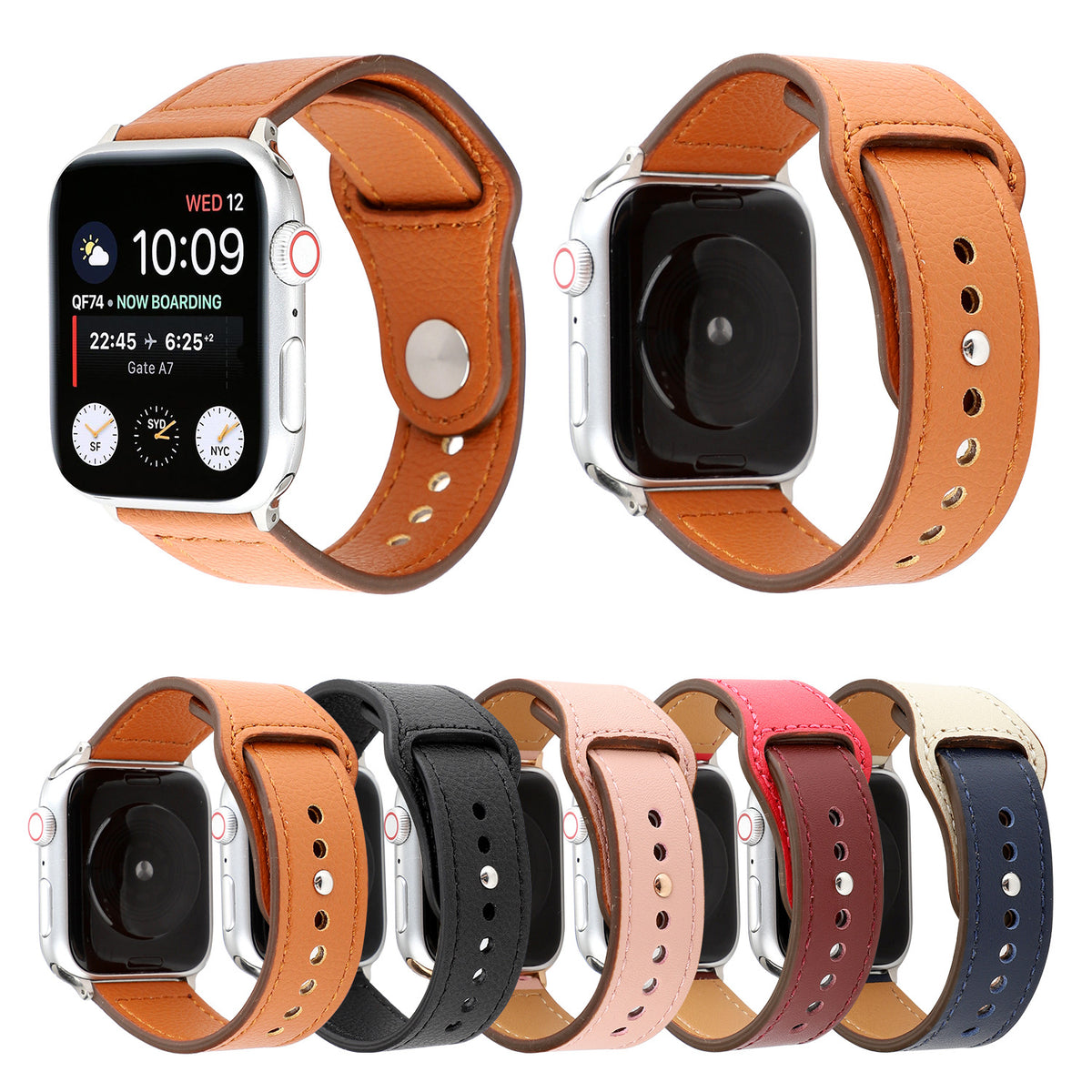Apple Compatible Sports Leather Strap for Iwatch
