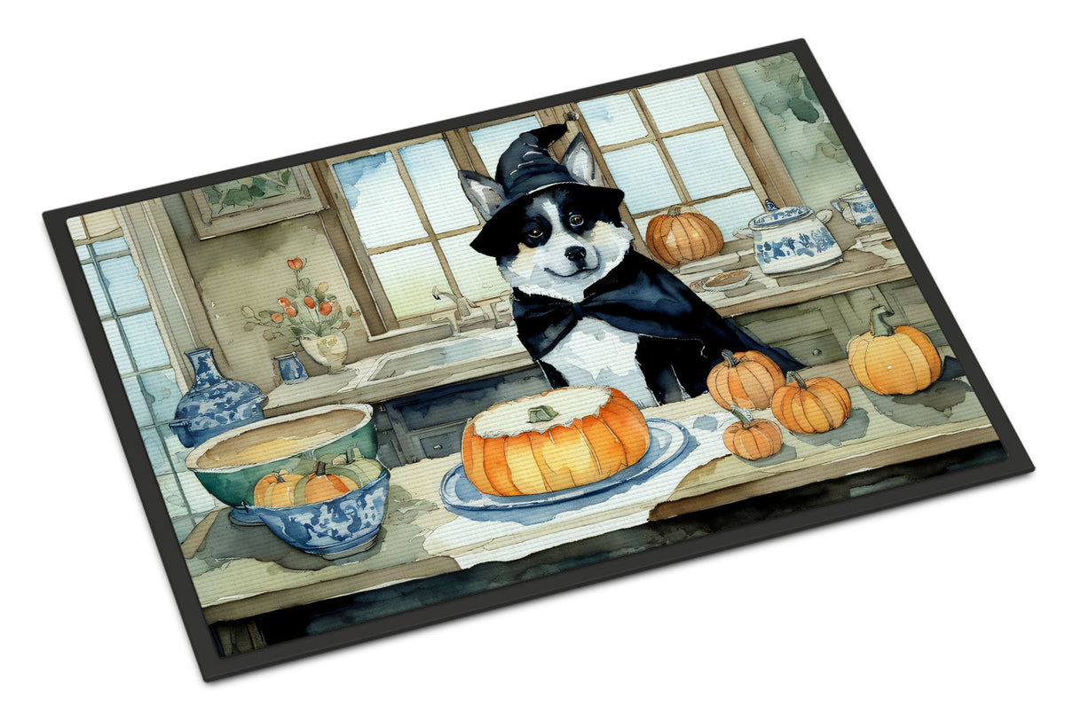 Akita Fall Kitchen Pumpkins Doormat