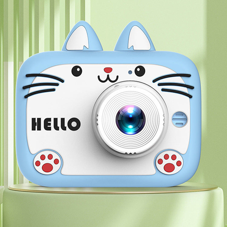 Kids Digital Camera Toy - Cartoon Cat HD Photography