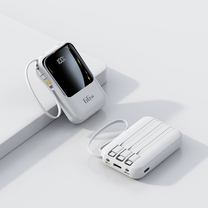 Mini 66W Super Fast Charge Power Bank with Logo Printing