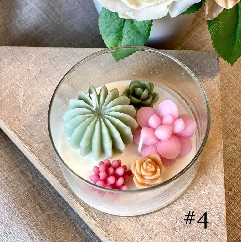 Garden Terrarium Candle With a Touch of Natures Serenity