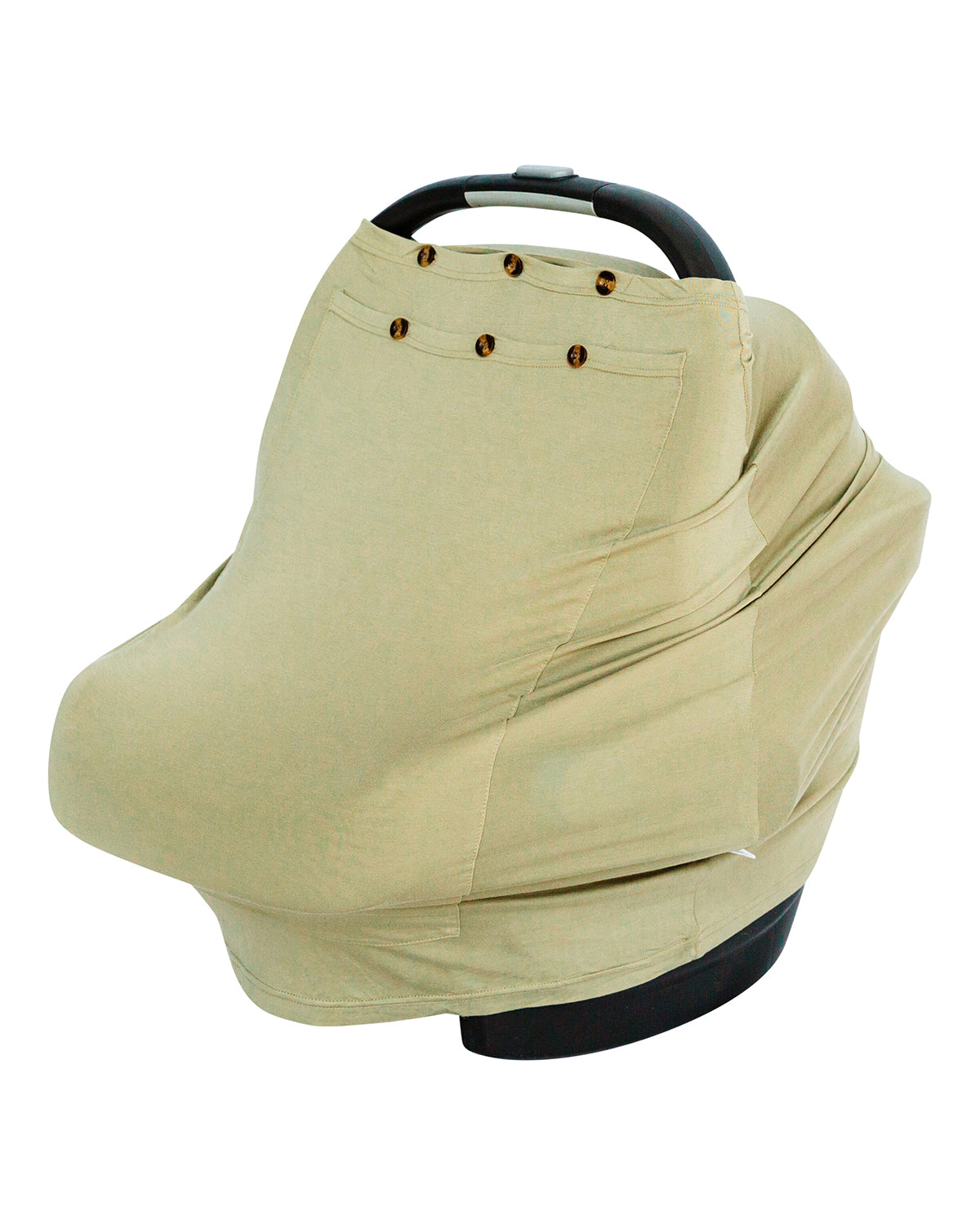 Snuggle Shield® BreatheBamboo™ Multi-Use Antimicrobial Air Filtering Infant Cover Moss Green