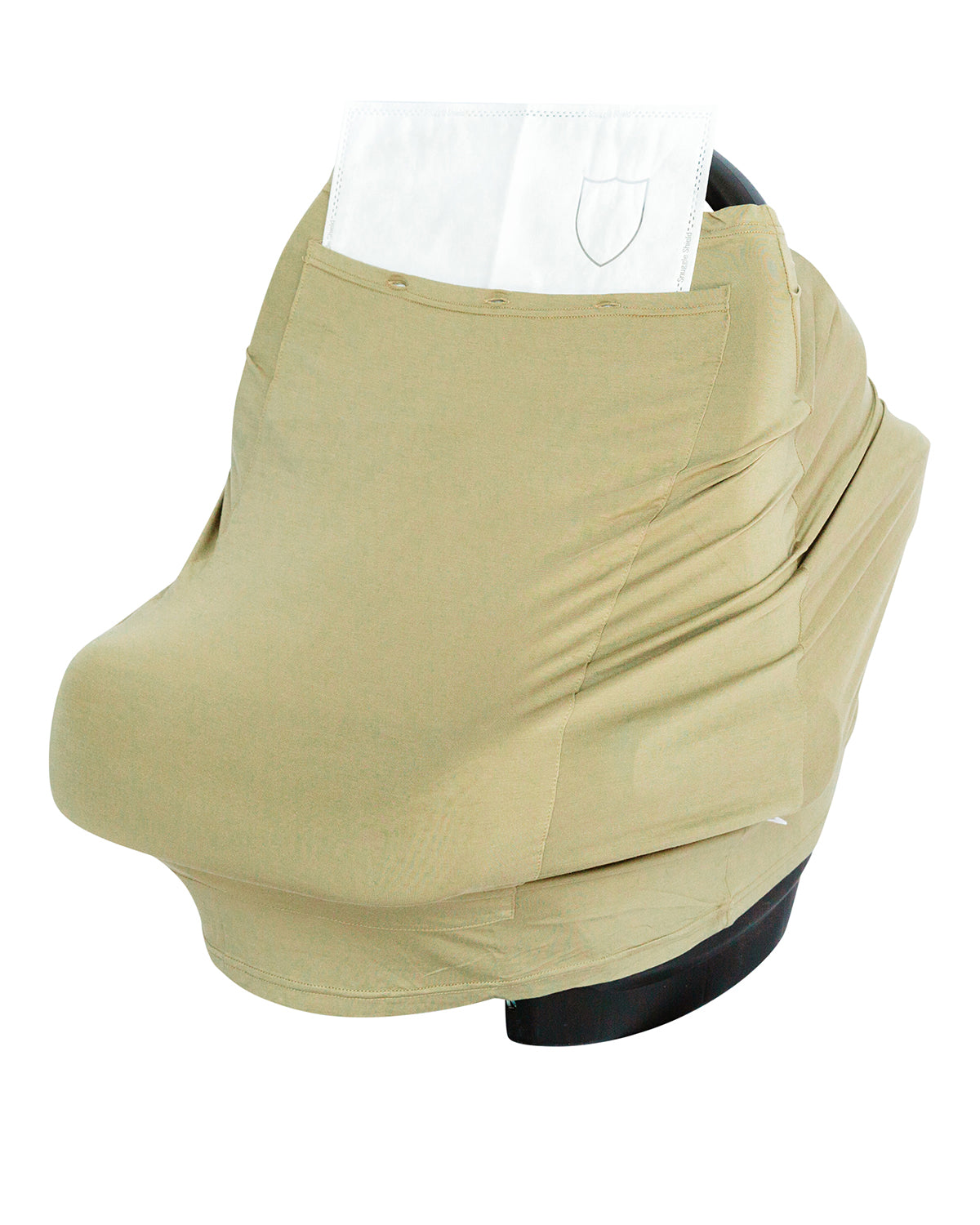 Snuggle Shield® BreatheBamboo™ Multi-Use Antimicrobial Air Filtering Infant Cover Moss Green