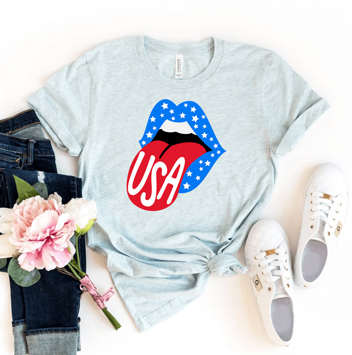 Usa Lips T-shirt