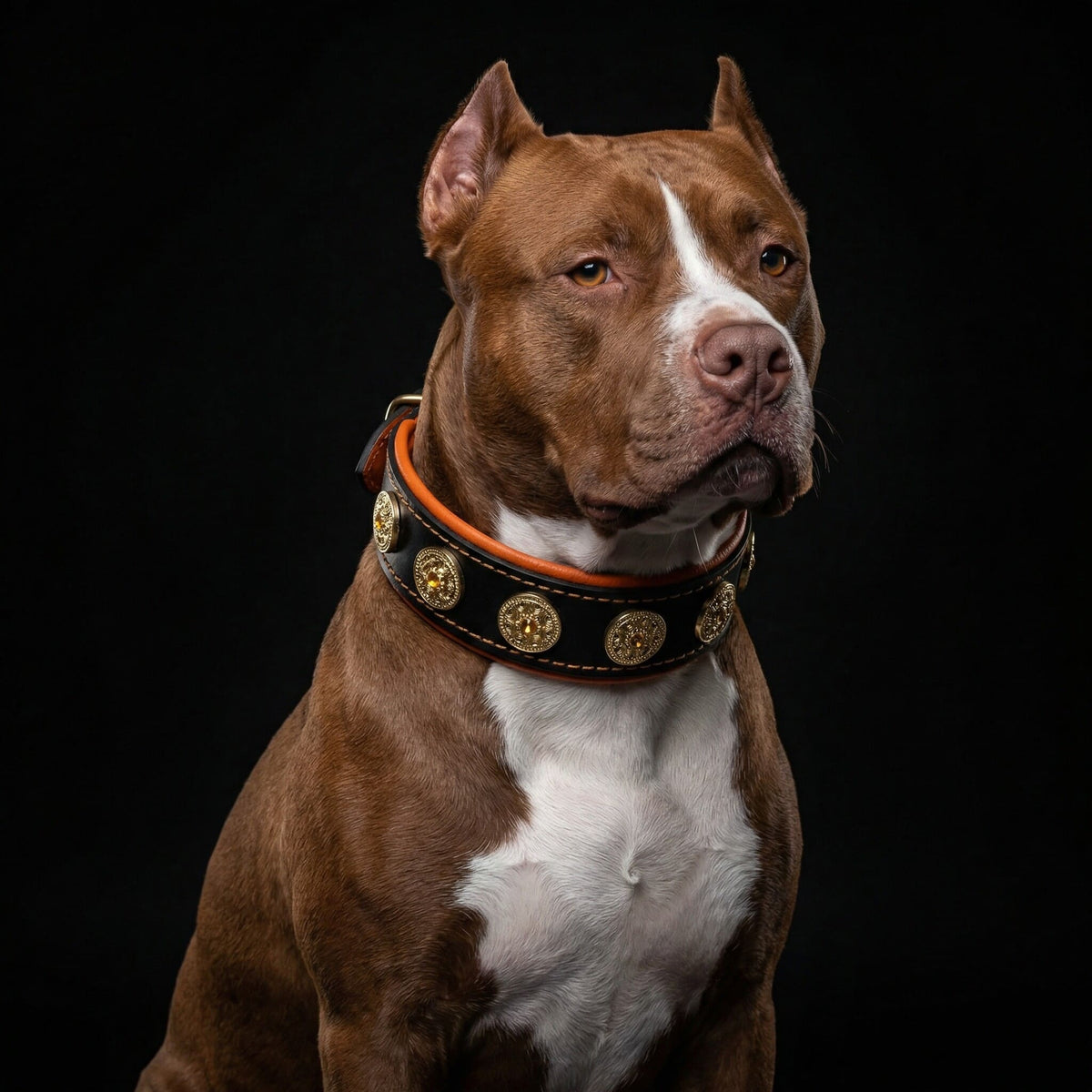 The "Bijou" collar orange