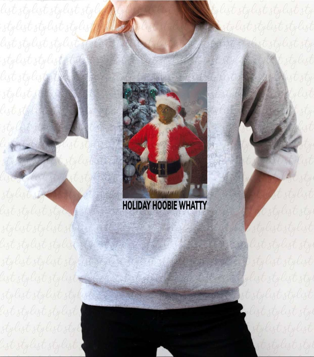 Holiday Hoobie Whatty - Grinch
