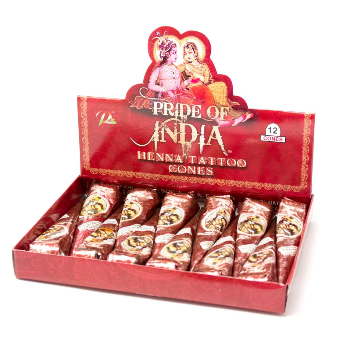 Herbal Henna Tattoo Mehendi Paste - BUY 1 GET 1 FREE  - 1.25oz Tube (100% Natural)