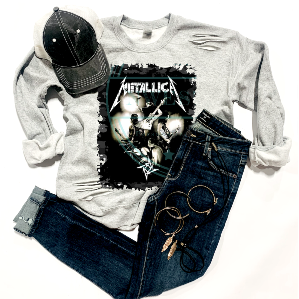 Metallica Black Poster w/ Camo Print Border