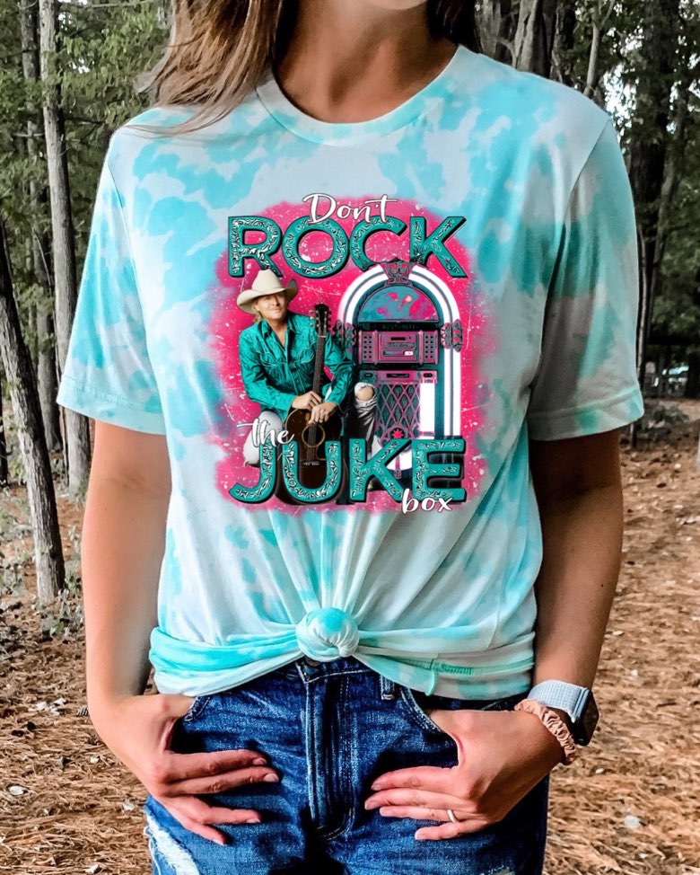 Don't Rock The Juke Box - Alan Jackson - 12 Color Options