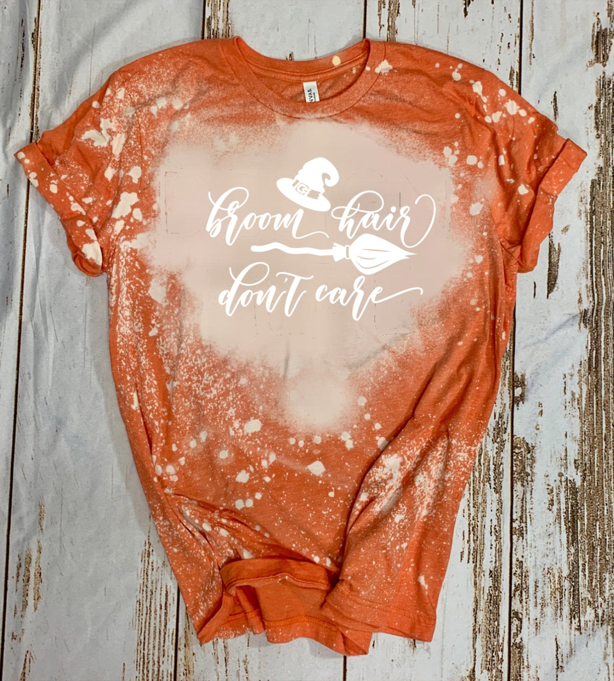 Broom Hair Don't Care - White Ink