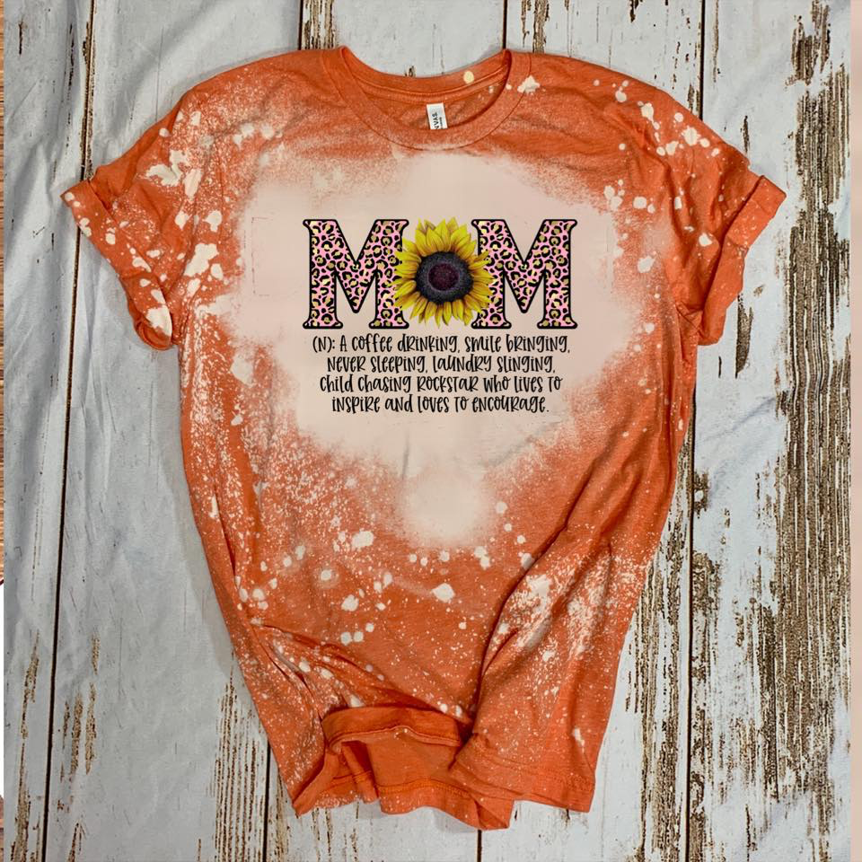 Mom Definition - w/ Sunflower and Pink Leopard