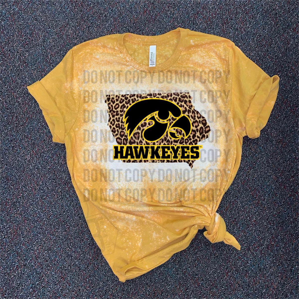Hawkeyes W Hawk Leopard Iowa Hawkeyes