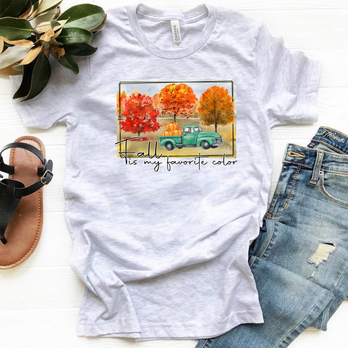 Fall Is My Favorite Color - w/ Fall Scene