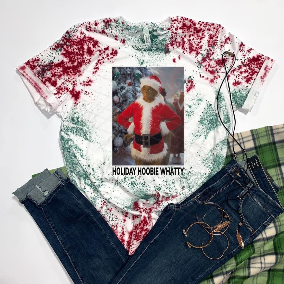 Holiday Hoobie Whatty - Grinch