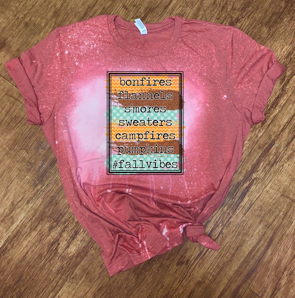 Fall Vibes - Bonfires Flannels Smores Sweaters Campfires Pumpkins