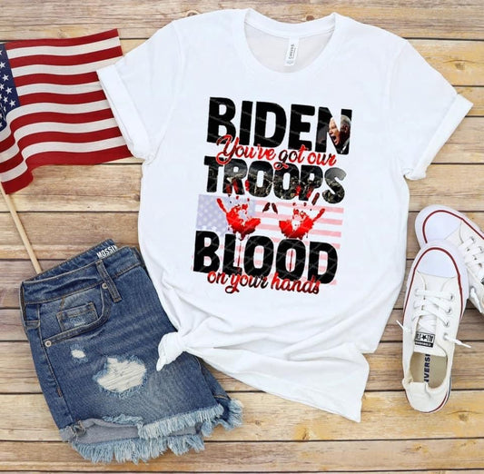 You’ve Got Our Troops Blood On Your Hands