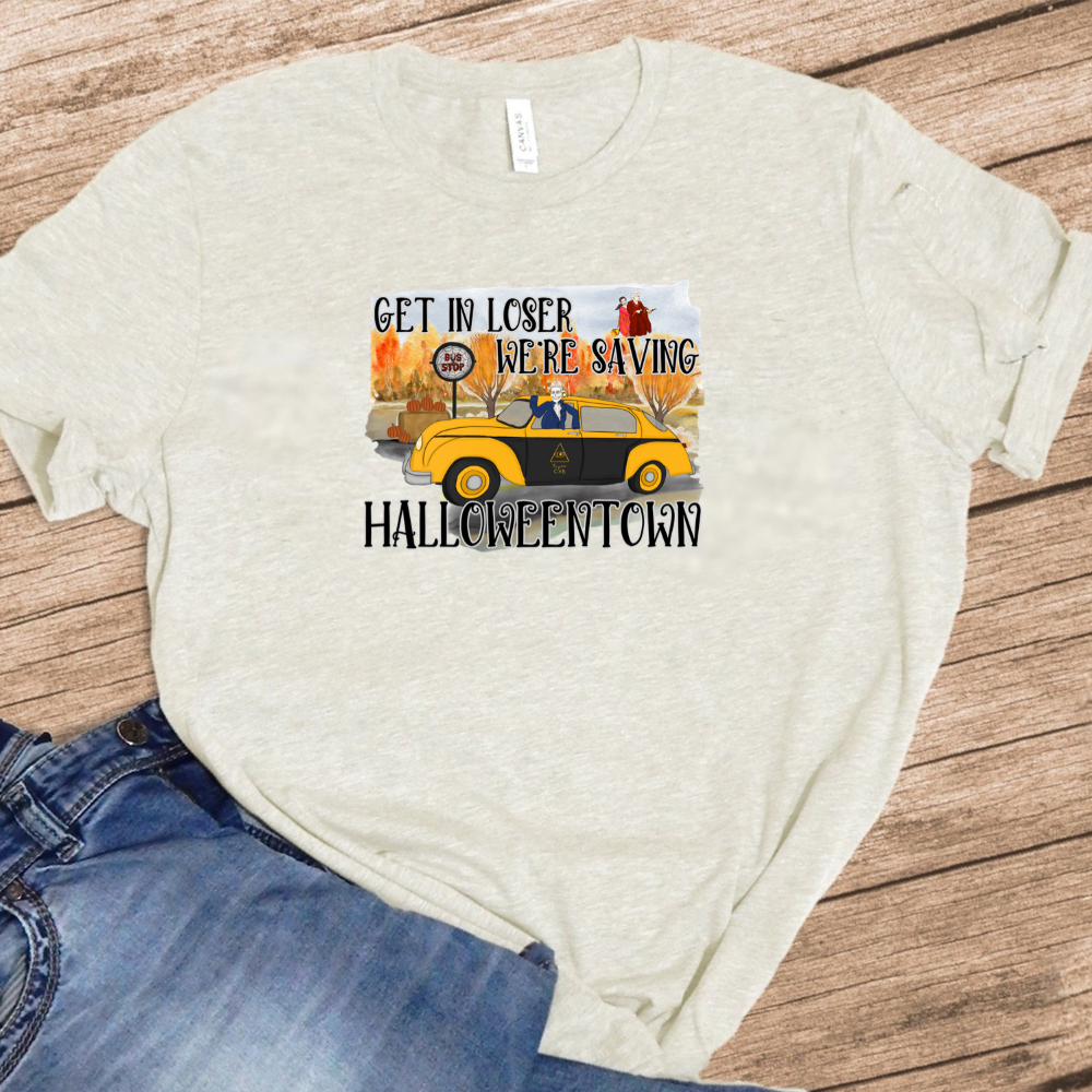 Get In Losers We're Saving Halloweentown - Cartoon