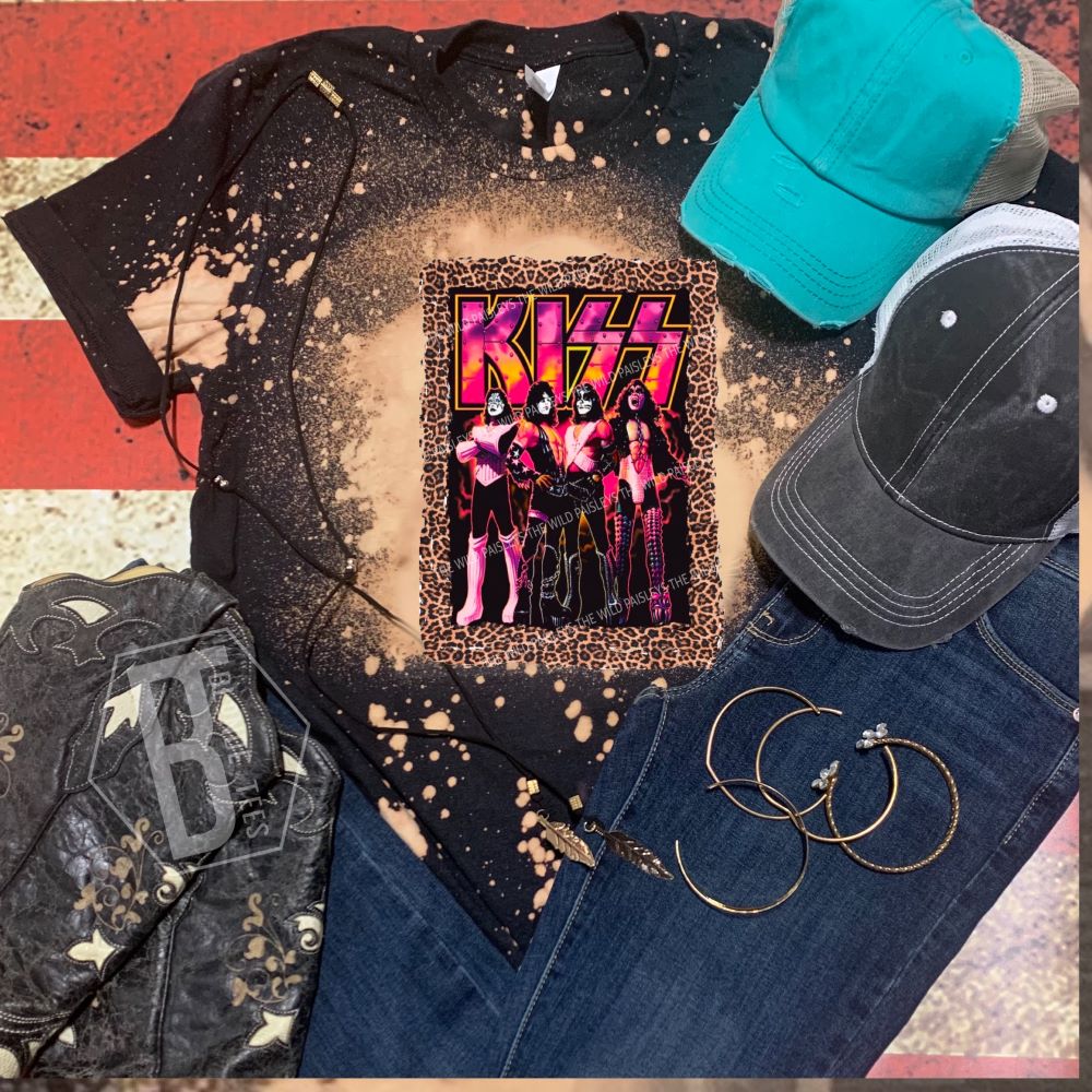 KISS w/ Neon Pinks & Leopard