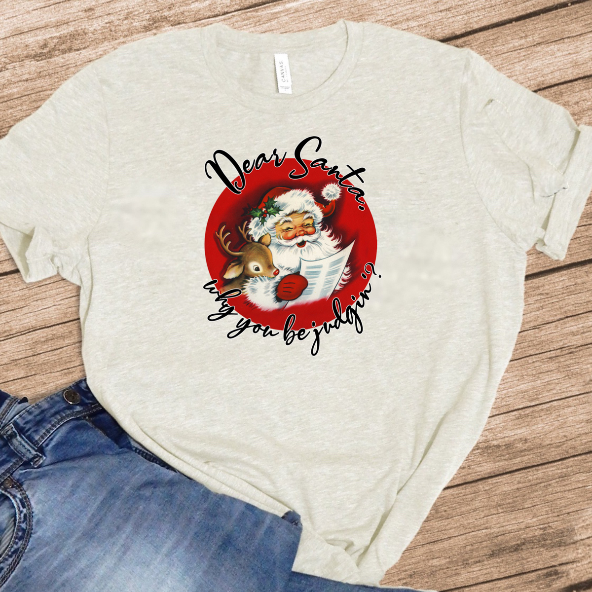 Dear Santa Why You Be Judgin'? w/ Santa and Rudolph